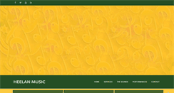Desktop Screenshot of heelanmusic.com
