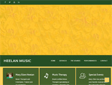 Tablet Screenshot of heelanmusic.com